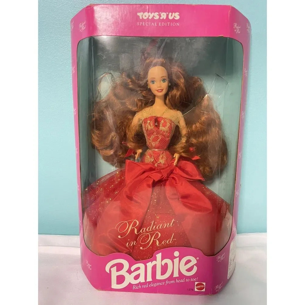 Radiant in‎ Red Barbie Doll Toys R Us Special Edition New NRFB 1992 Mattel